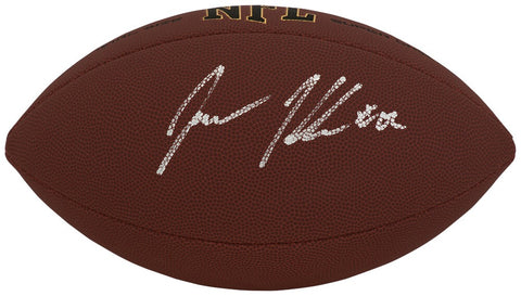 Jason Kelce Signed Wilson Super Grip F/S NFL Football - (SCHWARTZ COA)