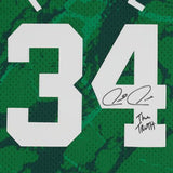 Signed Paul Pierce Celtics Jersey