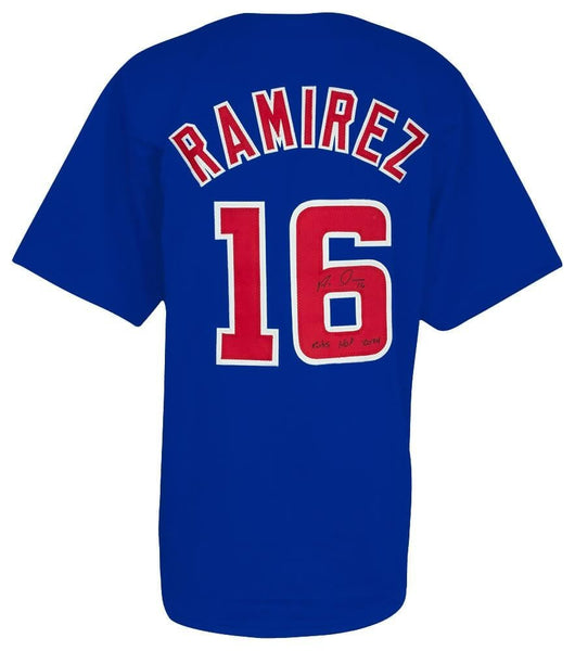 Aramis Ramirez Signed Chicago Cubs Jersey Inscribed Cubs HOF 2014 (Schwartz COA)