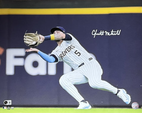 GARRETT MITCHELL Signed 16X20 Photo #14 AUTO - Milwaukee Brewers - BAS