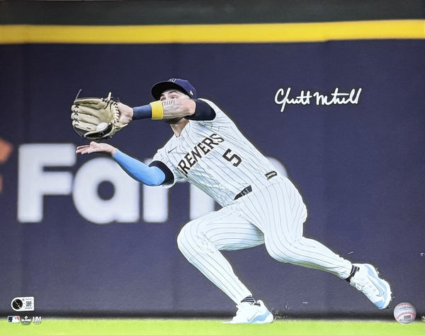 GARRETT MITCHELL Signed 16X20 Photo #14 AUTO - Milwaukee Brewers - BAS