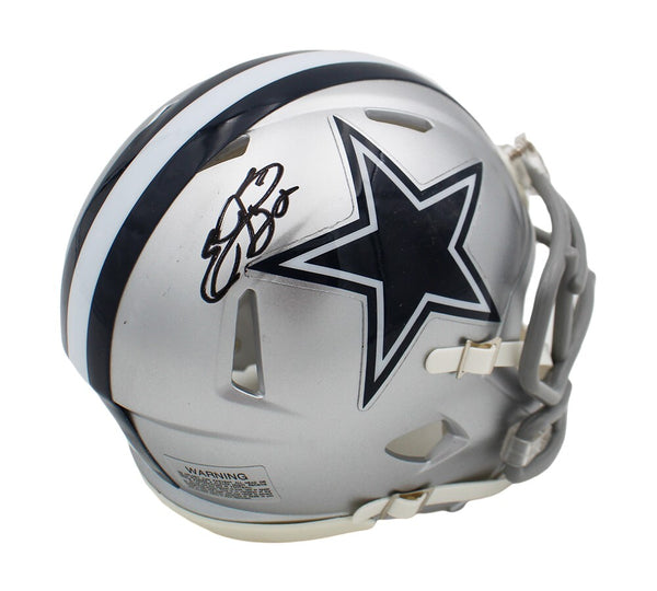 Emmitt Smith Signed Dallas Cowboys Speed NFL Mini Helmet