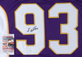 Kevin Williams Signed Minnesota Vikings Jersey (JSA COA) Def. Tackle 2003-2013