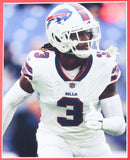 Damar Hamlin Signed 35x43 Framed Buffalo Bills Jersey Display (Beckett) Safety