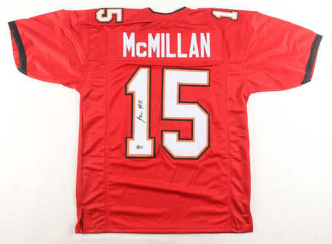 Jalen McMillan Signed Tampa Bay Buccaneers Jersey (Beckett) Bucs 2024 Pick /WR