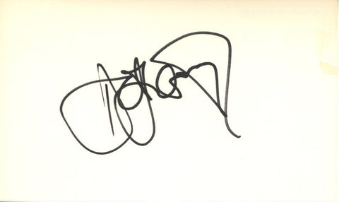 Detlef Schrempf Autographed Seattle Seahawks Index Card Beckett 45346