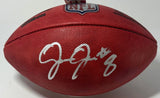 Packers Running Back JOSH JACOBS Signed Authentic Duke Football AUTO - BAS