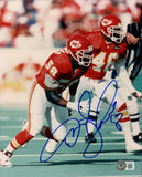 Derrick Thomas Autographed 8x10 Photo Kansas City Chiefs Beckett BAS #AC95525