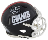 Phil Simms Signed New York Giants Mini Helmet (Beckett) 2xSuper Bowl Champion