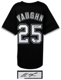 Andrew Vaughn (WHITE SOX) Signed Black Custom Jersey - (BECKETT COA)
