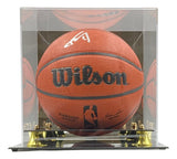 Yao Ming Houston Rockets Signed Wilson NBA I/O Basketball BAS w/ Case