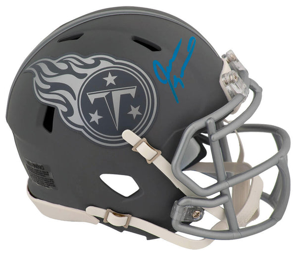 Jevon Kearse Signed Tennessee Titans SLATE Riddell Speed Mini Helmet - (SS COA)