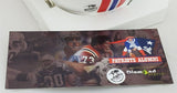 Vince Wilfork Signed New England Patriots Mini Helmet (Patriots Alumni Club COA)
