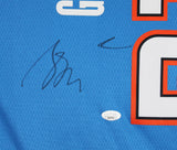 Thunder Shai Gilgeous-Alexander Signed Blue Nike Icon Ed. Jersey JSA #CA49718