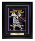 Ray Lewis HOF Autographed Ravens 11x14 Photo Framed 188988