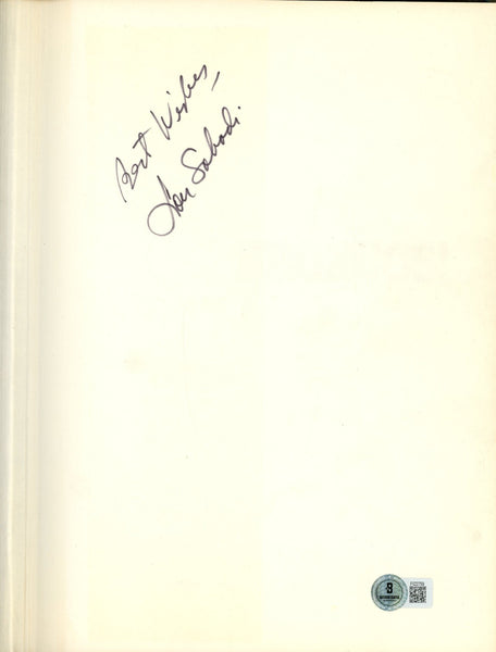 Lou Sahadi Signed Denver Broncos Team Makes Miracles Happen Book Beckett 55772