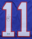 Brock Nelson Signed Colorado Avalanche / Nordiques Throwback Jersey (Beckett)