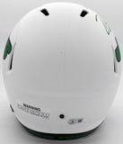 ZACH WILSON AUTO JETS LUNAR ECLIPSE WHITE FULL SIZE SPEED HELMET BECKETT 194728