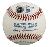 Yankees Yogi Berra Authentic Signed Bobby Brown OAL Baseball BAS #BY101122