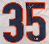Neal Anderson Signed Chicago Bears Jersey (Beckett) 1986 1st Round Pck/ Florida