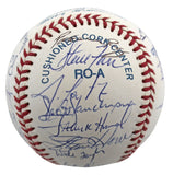 1991 Yankees (29) Mattingly, Nettles, Leyritz Signed Oal Baseball BAS #AC01902