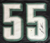Brandon Graham Philadelphia Signed Black Football Jersey 2 JSA QR Hologram