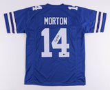 Craig Morton Signed Dallas Cowboys Jersey (Beckett Hologram) Super Bowl VI QB