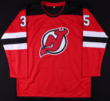 Cory Schneider Signed Devils Jersey (Beckett) New Jersey Starting Goal Tender