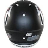 Julio Jones Autographed Atlanta Falcons Authentic Helmet Beckett Witness 56454