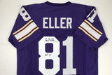 Carl Eller Signed Minnesota Vikings Jersey Inscribed "HOF 2004" (JSA) 1969 Champ