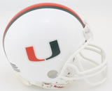Bryant McKinnie Signed Miami Hurricanes Speed Mini-Helmet (JSA COA) 2001 Champs