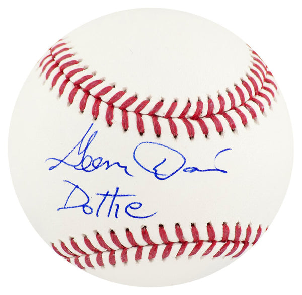 Geena Davis Signed Rawlings Official MLB Baseball w/Dottie - (SCHWARTZ COA)