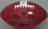 Cle Browns JOE THOMAS Signed Authentic Wilson Duke Football AUTO - HOF? - JSA