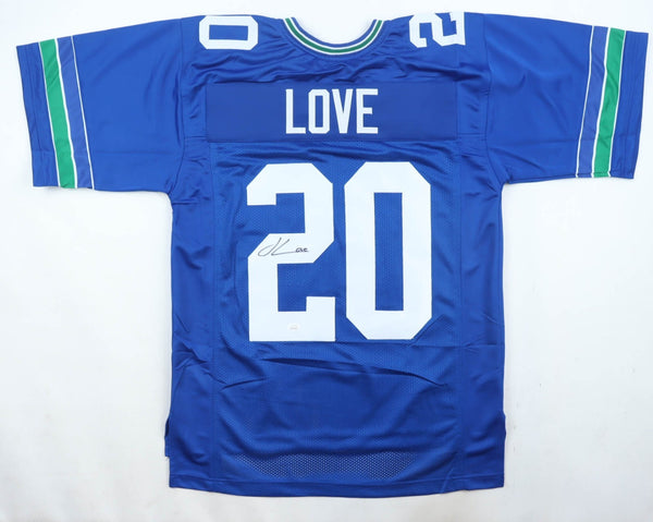Julian Love Signed Seattle Seahawks Jersey (JSA) 2019 4th Round Pick/ Notre Dame