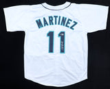 Edgar Martinez Signed Seattle Mariners Jersey (Beckett) 2xA.L. Batting Champion