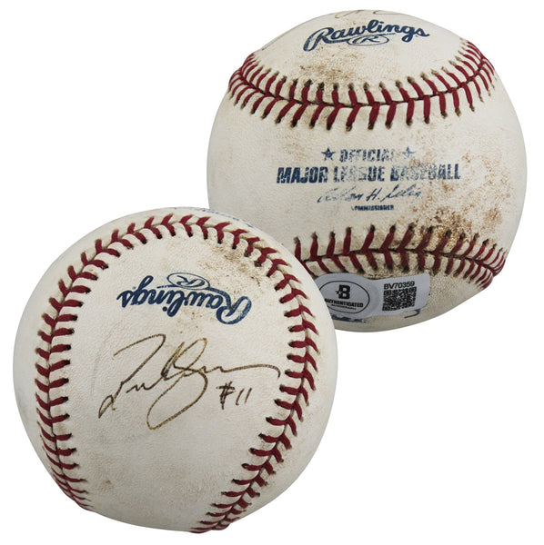 Brewers Richie Sexson Authentic Signed Game Used Selig OML Baseball BAS #BV70359