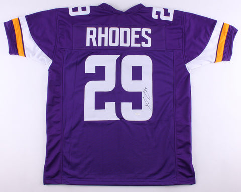 Xavier Rhodes Signed Minnesota Vikings Purple Jersey (TSE) 2xPro Bowl Cornerback