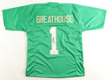Jaden Greathouse Signed Notre Dame Fighting Irish Jersey (PSA) 2025 Jr. Receiver