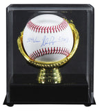 Rangers Nolan Ryan "5714 K's, 324 Wins" Authentic Signed Baseball W/ Case BAS