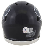 Texans Andre Johnson Authentic Signed Speed Mini Helmet BAS Witnessed
