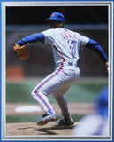 Dwight Gooden Signed New York Mets 35"x43" Framed Jersey (JSA COA) 1986 Champion
