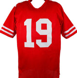 Deebo Samuel Autographed Red Pro Style Jersey- JSA *Black