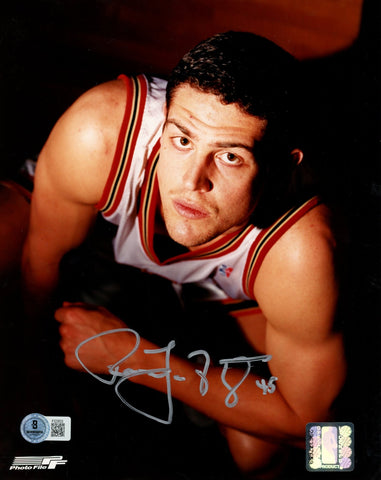 Raef LaFrentz Autographed/Signed Denver Nuggets 8x10 Photo Beckett 57670