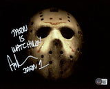 Ari Lehman Autographed/Signed Friday The 13th 8x10 Photo Jason Beckett 36403