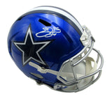 Emmitt Smith Signed/Auto Cowboys Flash Replica Full Size Helmet Beckett 164856