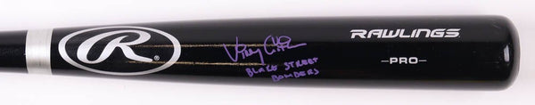 Vinny Castilla Signed Rawlings Bat Inscribed "Blake Street Bombers" Rockies/ 3 B