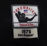 Raiders Ken Stabler Autographed Authentic Mitchell & Ness Jersey Beckett BS30314