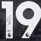 Jadon Sancho Signed Chelsea FC Away Soccer Jersey #19 with Beckett COA