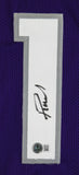 Domantas Sabonis Authentic Signed Purple Pro Style Jersey BAS Witnessed 2