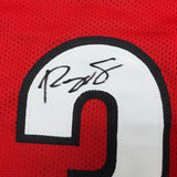 Autographed/Signed Roquan Smith Georgia Red College Football Jersey Beckett COA